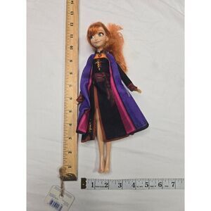 Disney Frozen Anna Classic Doll‎ Purple Dress Collectible Princess Figure